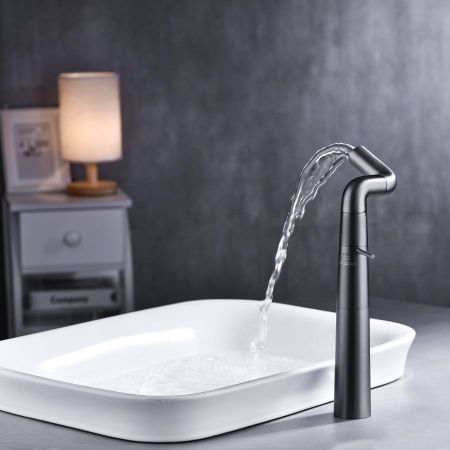 Смеситель для раковины Haiba HB11813-3, пепельный