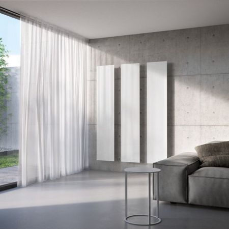 Antrax TAVOLA Liscia Полотенцесушитель электрический 35x121H см,  цвет: белый матовый, артикул ECTVLV121035T/BCOR