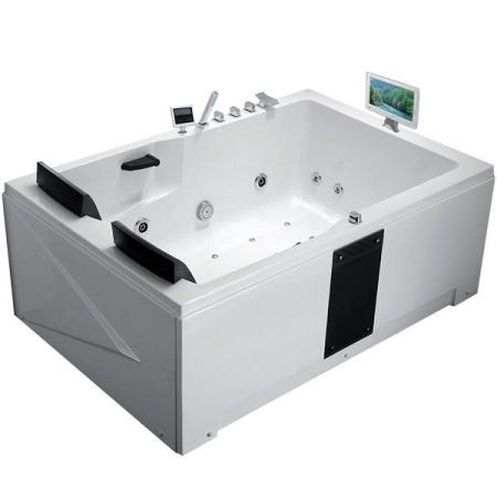 Акриловая ванна Gemy G9061 O L 181х121 L с гидромассажем