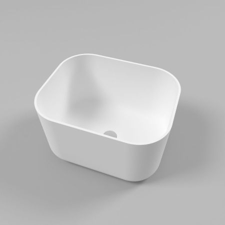 Умывальник WHITECROSS Lazurit 50x40 (белый мат) иск. камень