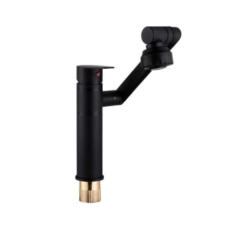 Смеситель для кухни FASHUN A4017-7, черный