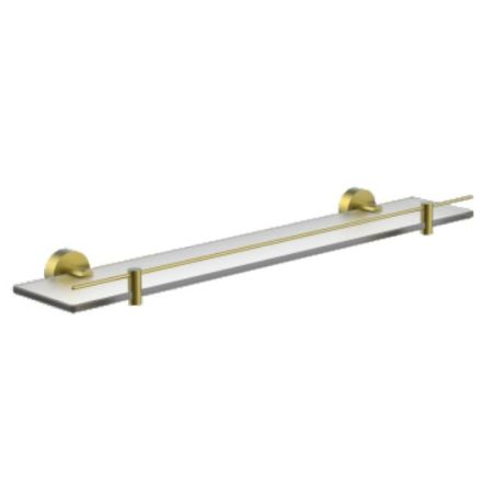 Полка стеклянная Raglo R320.07.03, золотой сатин, артикул R320.07.03