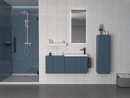 Зеркало ORKA Ferla ORK1001B+ 40x90 c LED подсветкой, артикул 3005795