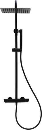 Душевая стойка Allen Brau Infinity 5.21032-31 черный матовый, артикул 5.21032-31