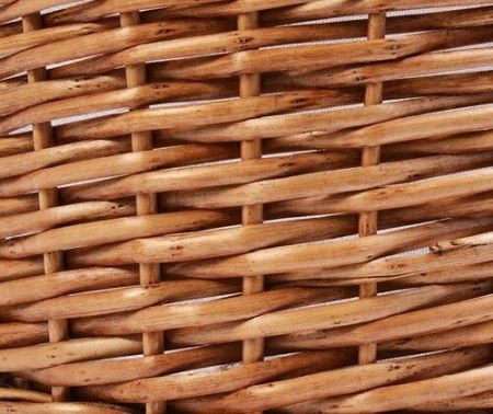 Корзина для белья WasserKRAFT Leine 37x37x48 WB-350-M с крышкой Коричневая