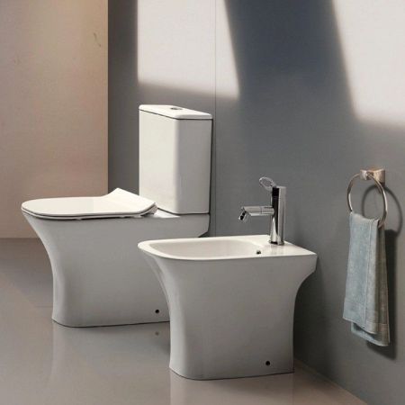 Унитаз напольный CeramaLux 1215A, артикул 