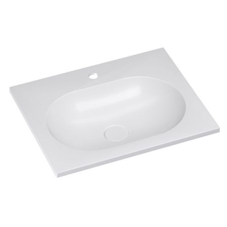 Раковина Florentina Гавана 60 см 10.260.00600.001, белая, артикул 10.260.00600.001