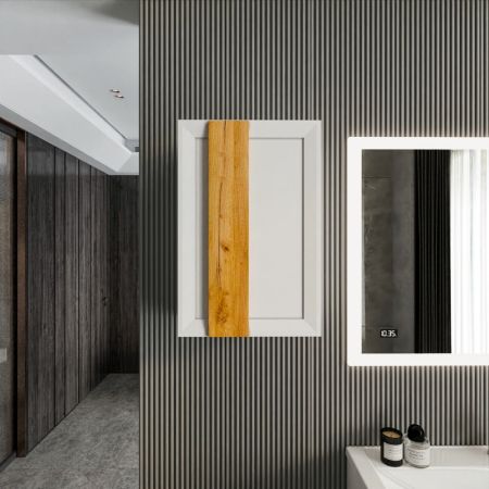 Шкаф навесной Бриклаер БЕРЛИН 60 см, белый, артикул 4627125416101