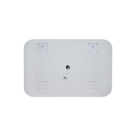 Зеркало LED VLM-2A100-2W  1000x800 c сенсорным выключателем и диммером, часы+антизапотевание, артикул VLM-2A100-2W