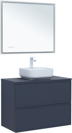 Тумба под раковину Aquanet Арт 90 маренго, артикул 00313266