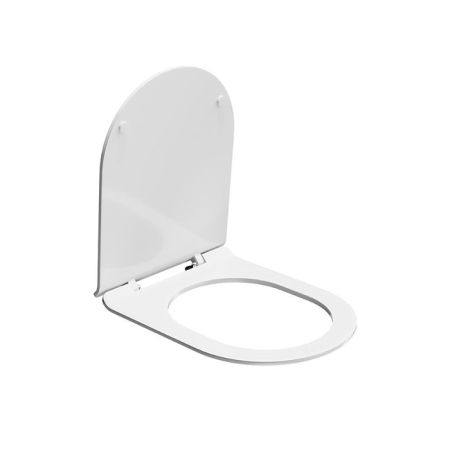 Сиденье PLAZA Modern, белое глянцевое, артикул PLMR.seat.02\WHT