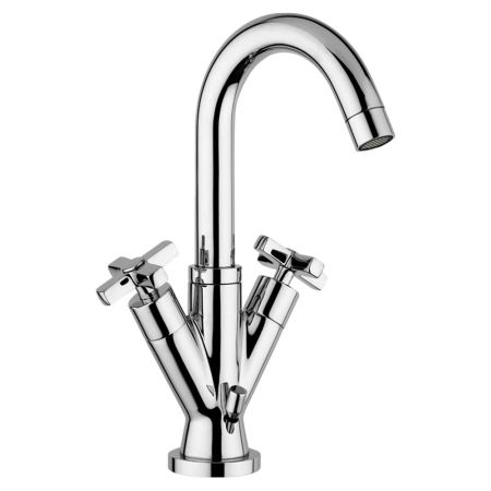 NAXOS Смеситель для раковины, хром, артикул 18970