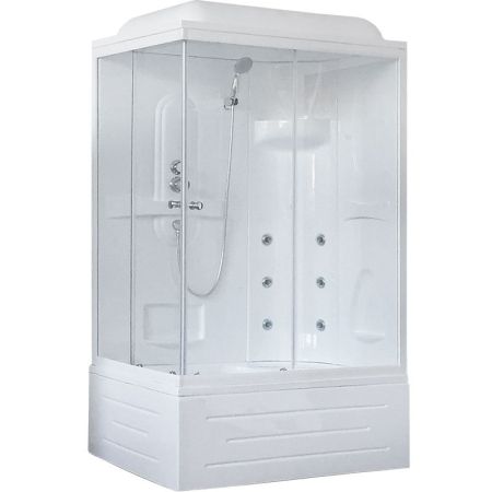 Душевая кабина Royal Bath RB 8100BP2-T (прозрачное) правая, артикул RB8100BP2-T-R