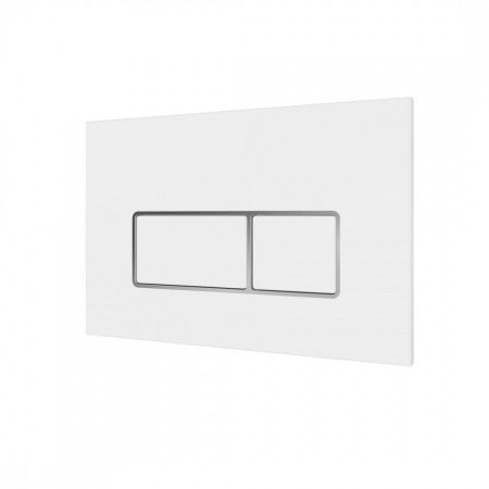 Клавиша смыва Maretti Umbria AC12UM-746, белый/хром, артикул AC12UM-746