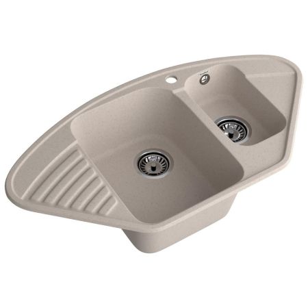 Кухонная мойка GranFest QUARZ 14, песочный, артикул 14 песочный