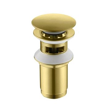 Донный клапан Timo золото шлифованное (8011/20)