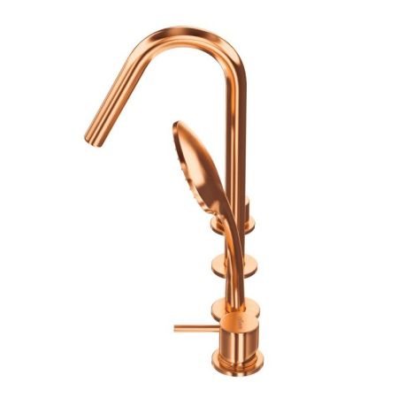 Смеситель на борт ванны LEAF-BVDM4-L