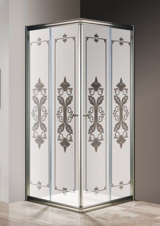 Душевой уголок CEZARES GIUBILEO-A-2-SCORREVOLE, артикул GIUBILEO-A-2-80-SCORREVOLE-C-G