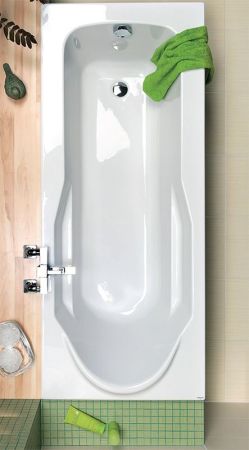 Акриловая ванна Cersanit Santana 150x70 без гидромассажа, артикул WP-SANTANA*150-W