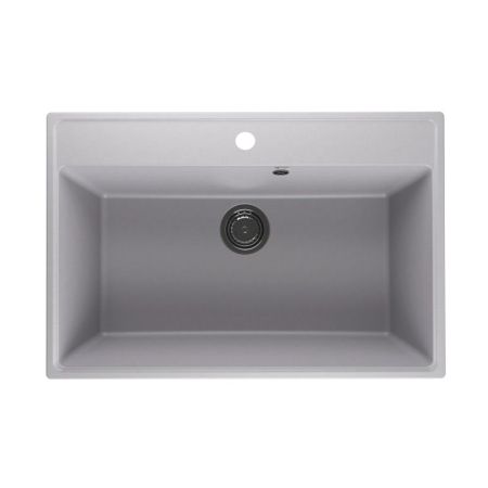 Кухонная мойка Ulgran Quartz Forte 760-04, платина, артикул Forte 760-04