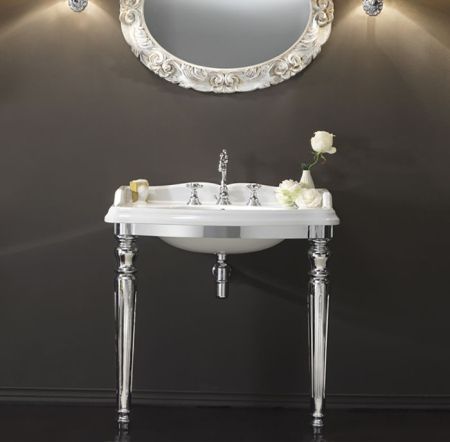 3SC  Консоль King 71х54хh97см, с раковиной LA01 и сифоном,цвет: хром