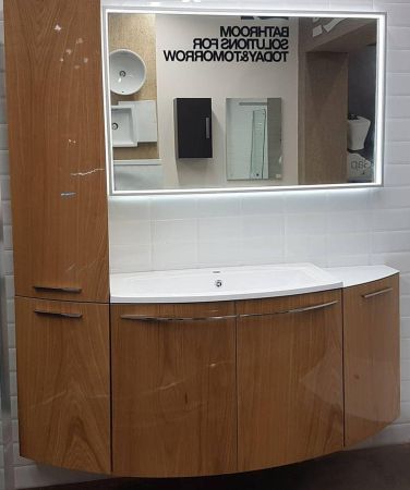 Тумба для ванной без раковины Тока 3 R белая, артикул 167493