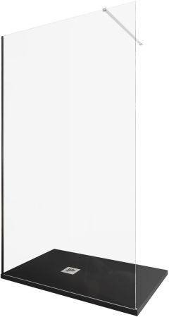 Душевая перегородка Allen Brau Infinity 1 120 3.21019.BA серебро браш, артикул 3.21019.BA