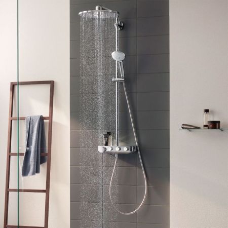 Душевая система GROHE Euphoria SmartControl 310 DUO с термостатом, хром (26507000), артикул 26507000