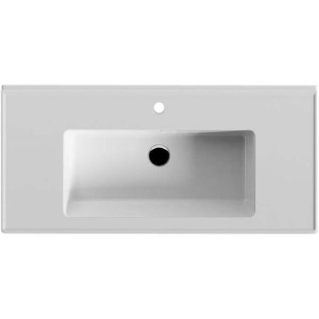 Раковина Bien Neptun 100 NPLK10001FD1W3000 Белая, артикул NPLK10001FD1W3000