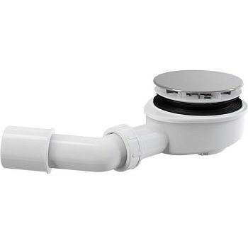 Сифон для поддона ALCAPLAST  A491CR (хром), шт