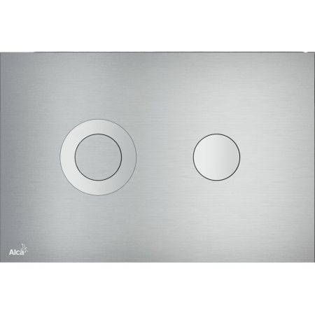 Клавиша смыва Alcaplast Flat Alunox TURN Матовый металл, артикул TURN