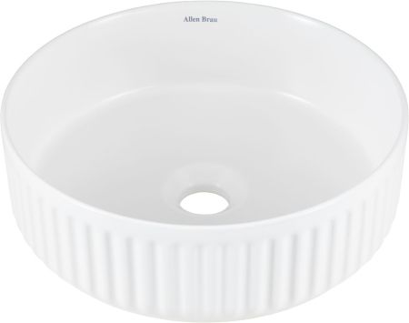 Раковина накладная Allen Brau Fantasy Line 36 4.11032.21 белый матовый, артикул 4.11032.21