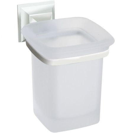 Стакан для зубных щеток Art&Max Zoe AM-G-6831-Bi Белый, артикул AM-G-6831-Bi