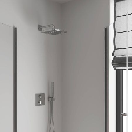 Верхний душ GROHE Tempesta 250 CUBE, квадратный, хром (26681000), артикул 26681000