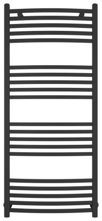 Полотенцесушитель водяной АРКУС 1200х500 (МУАР Темный Титан), артикул 15-0251-1250