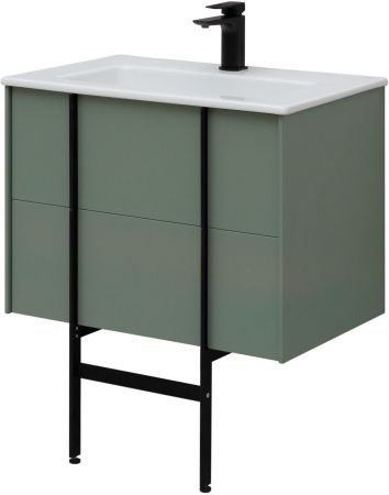 Тумба под раковину Allen Brau Reality 70 1.32004.CGM олива матовый