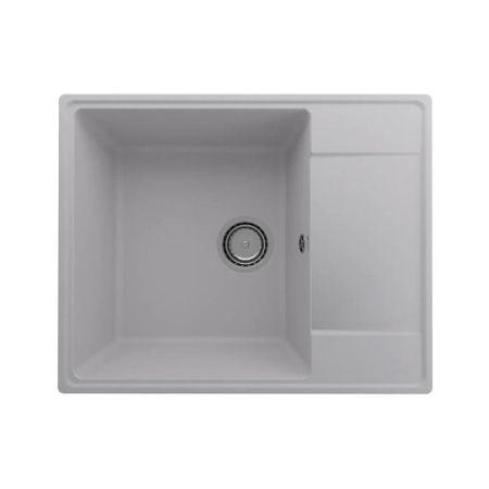 Кухонная мойка Ulgran Quartz Prima 605-04, платина, артикул Prima 605-04