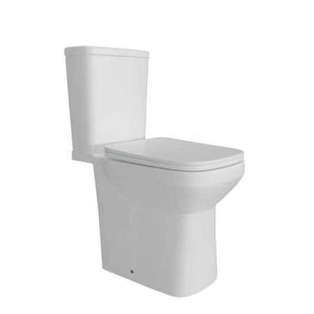 Унитаз напольный Maretti Katrina безободковый с микролифтом, KA10NBM71-844, белый, артикул KA10NBM71-844