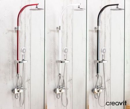 Душевая система Creavit SH772 Черная, артикул SH772