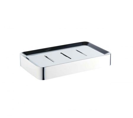 Мыльница с держателем WONZON & WOGHAND LOTTE, Хром (WW-8324)