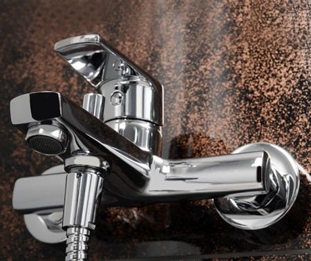 Смеситель для ванны WasserKRAFT Dill 6101 Хром