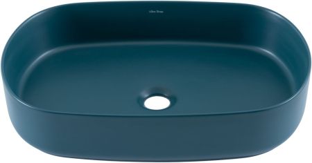 Раковина накладная Allen Brau Fantasy 55 4.11022.PT петроль, артикул 4.11022.PT