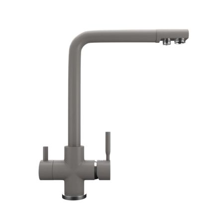 Смеситель для кухни Ulgran UQ-016-09, асфальт, артикул UQ-016-09