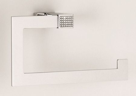 Sanibano Diamond, полотенцедержатель - полукольцо, цвет хром-кристаллы Swarovski crystal, артикул H9000/05CRС