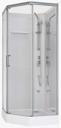 Душевая кабина Aquanet Passion P 2.0 90x90, прозрачное стекло, артикул 00263870