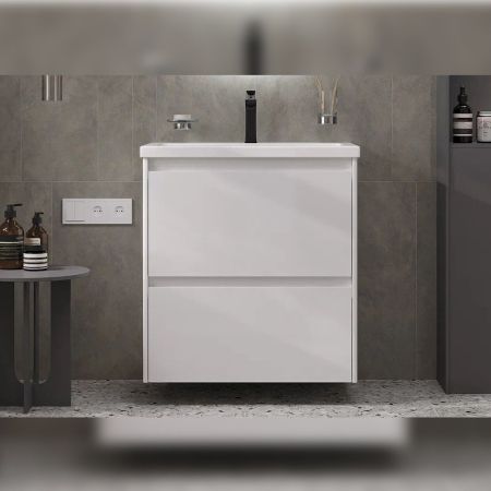 Тумба под раковину подвесная Velvex Klaufs tp.KLA.COM.70.2Y, 70 см, артикул tp.KLA.COM.70.2Y