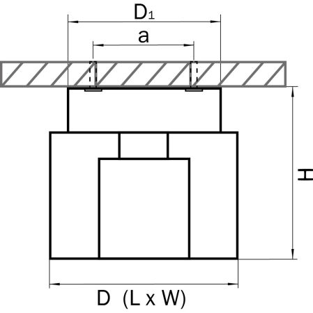 Светильник точечный накладной декоративный под заменяемые галогенные или LED лампы Tubo Lightstar 160104, артикул 160104