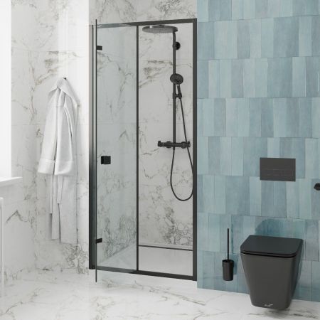 Дверь BELLA D101B душевая в нишу Cerutti SPA (100х195), артикул BELLA D101B