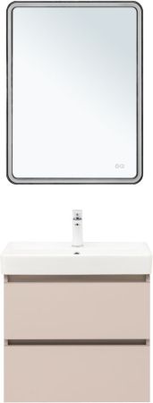 Тумба под раковину Aquanet Вега 2.0 60 бежевый, артикул 00337941