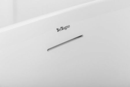Ванна акриловая отдельностоящая BelBagno ВВ413, артикул BB413-1500-800